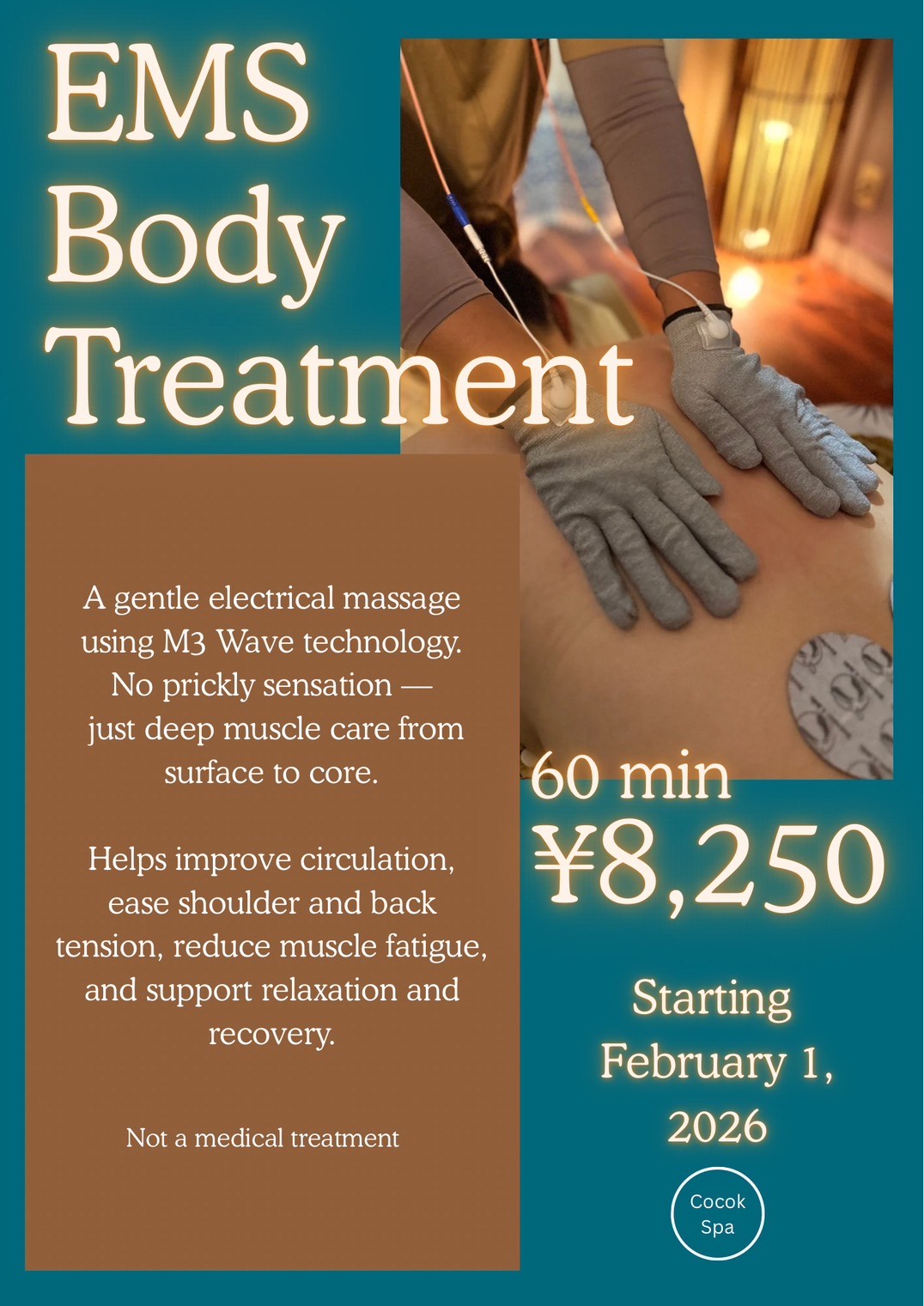 【NEW】EMS Body Treatment Launch Announcement !
